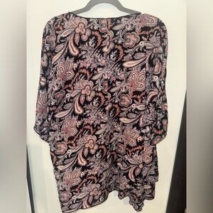 Floral Paisley Kimono Top